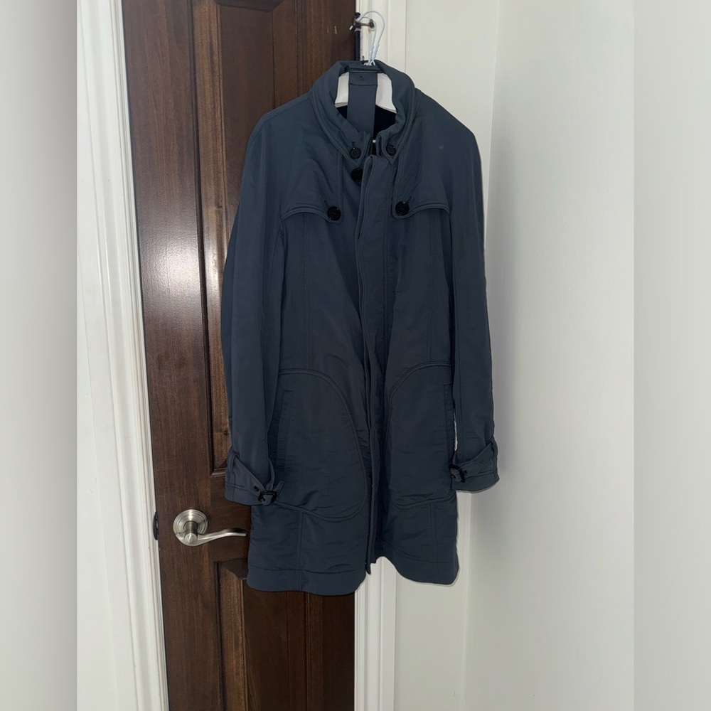 Burberry Prorsum Grey Trench Coat - size M
